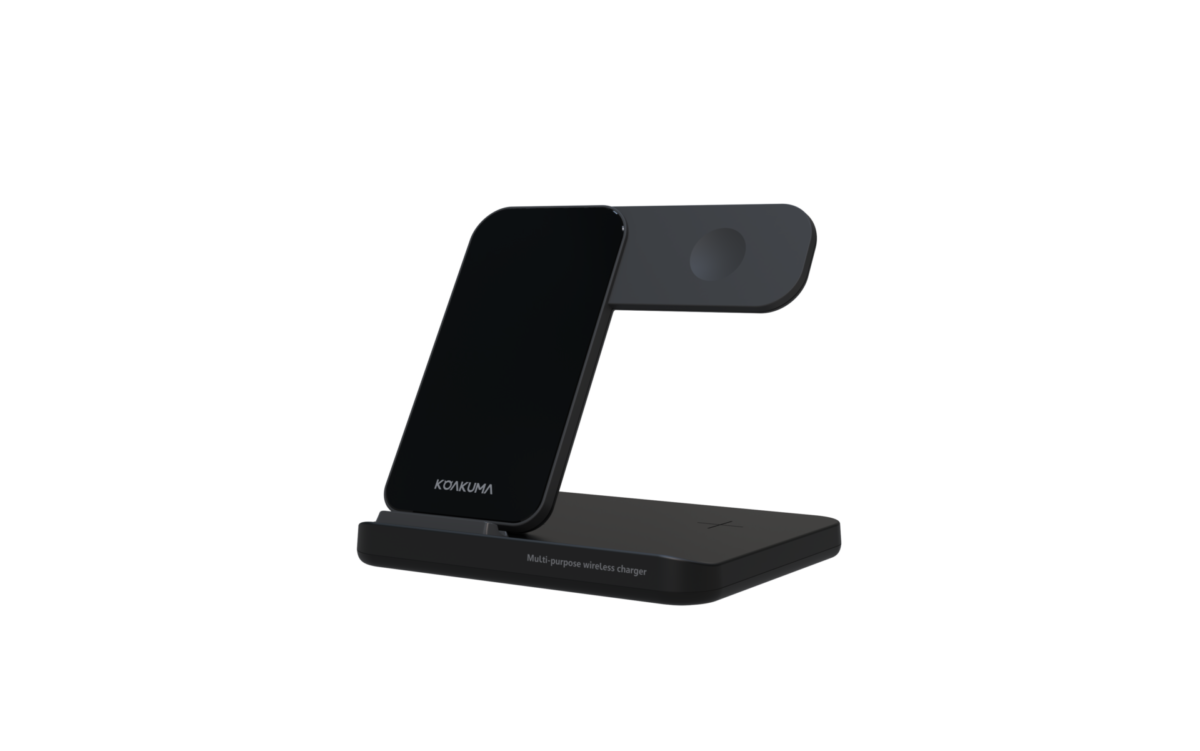 3-1 EzyGrab Foldable Desktop Wireless Charger